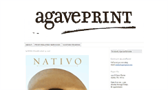 Desktop Screenshot of agaveprint.com